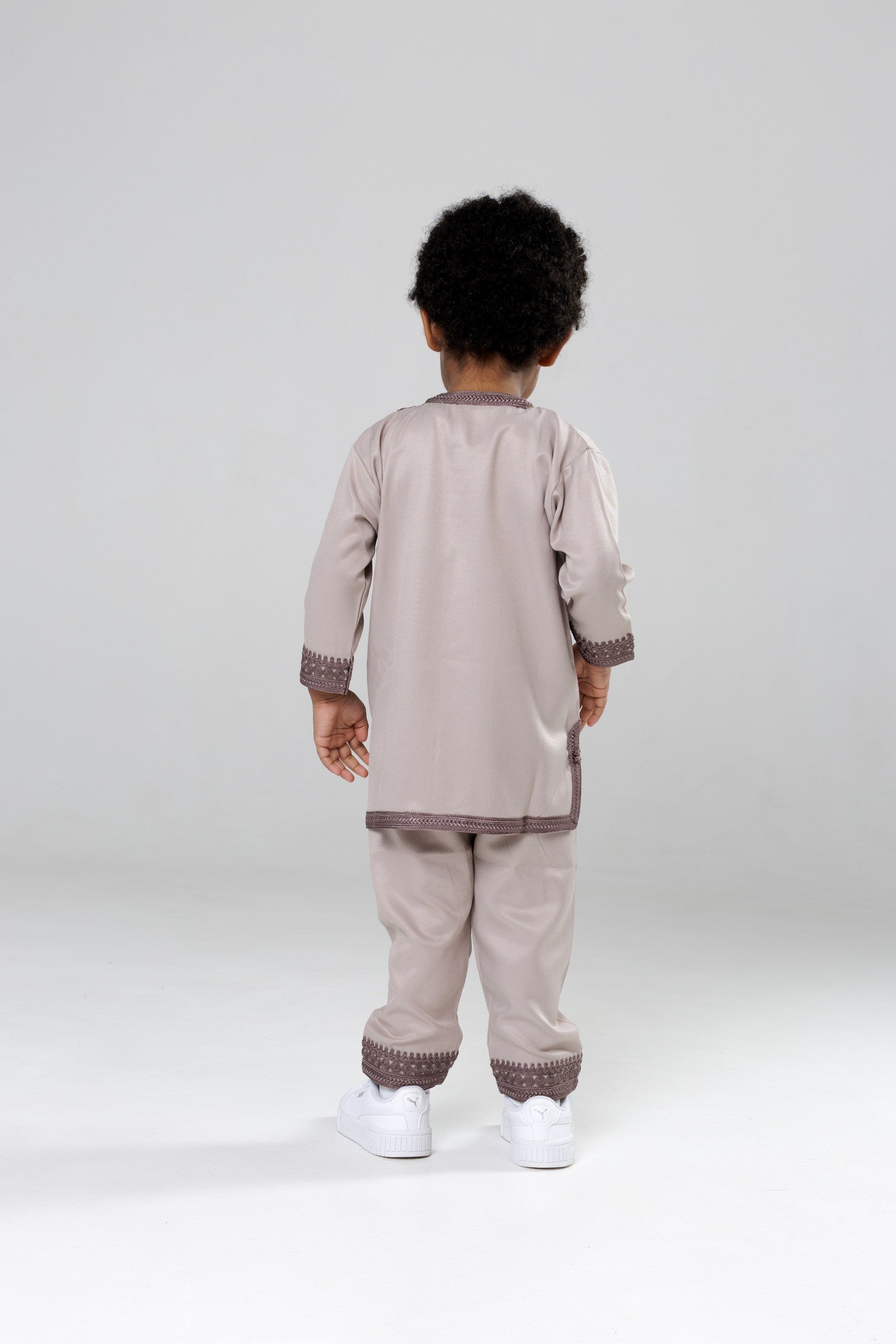 Premium Jabador - Taupe / dunkles Muster
