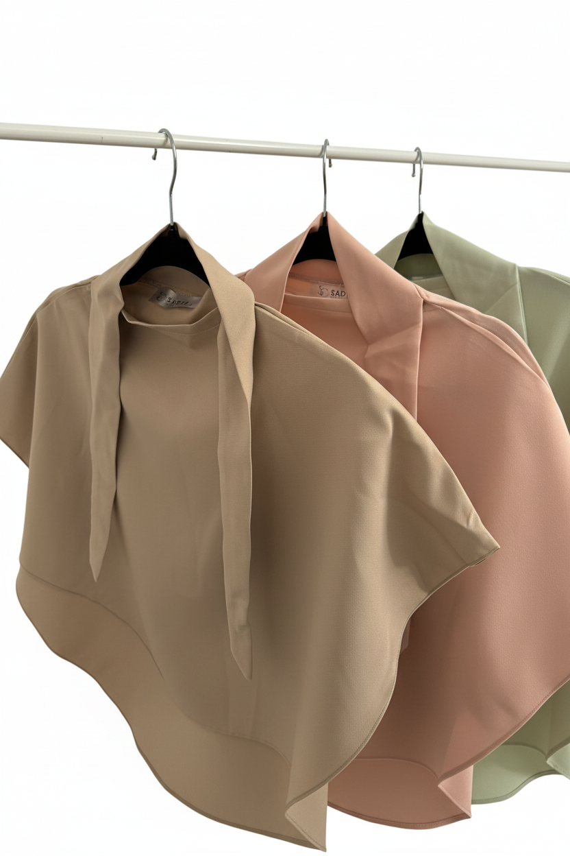 Kinder Abaya + Khimar Set