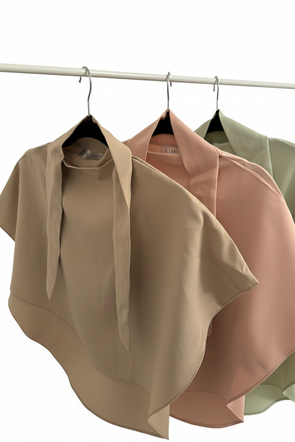 Kinder Abaya + Khimar Set
