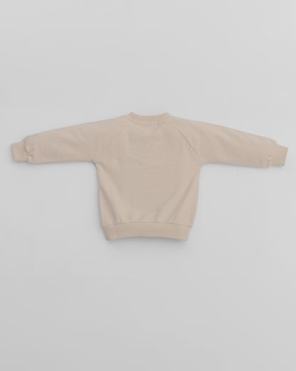 Premium Kinder-Tracksuit - Beige