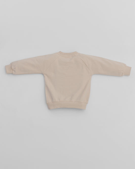 Premium Kinder-Tracksuit - Beige