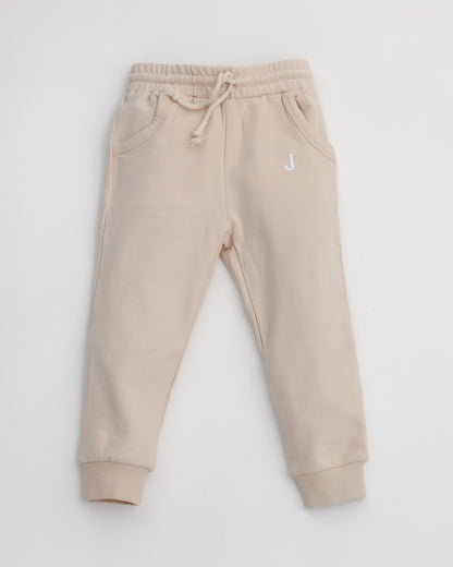 Premium Kinder-Tracksuit - Beige