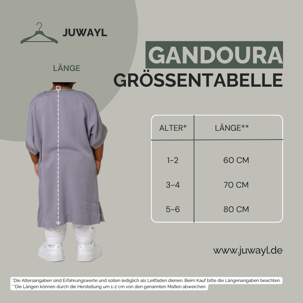 Gandoura - Grau