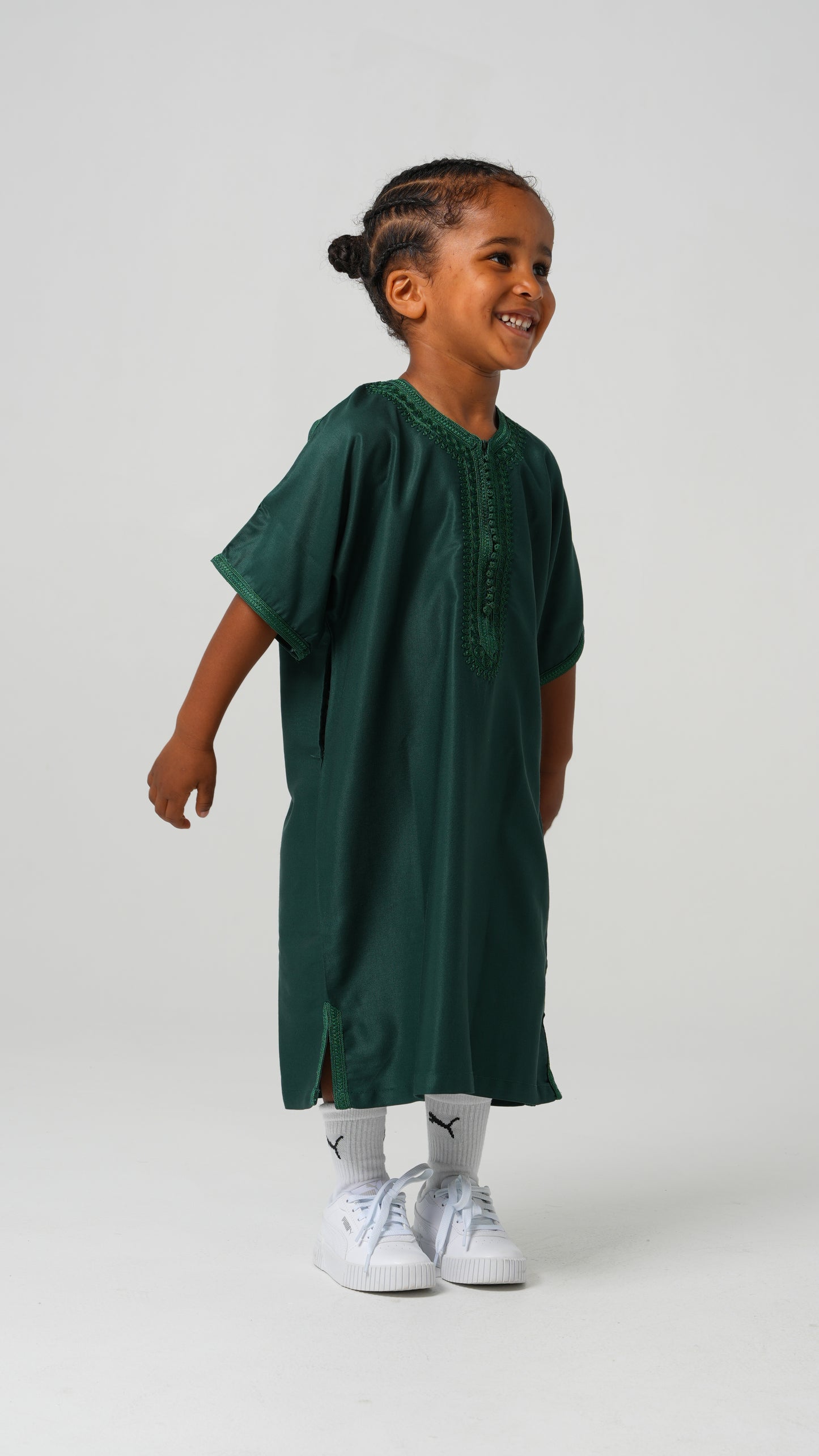 B-WARE Gandoura - Waldgrün